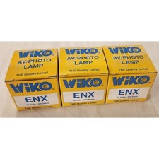 Set of 3- Wiko ENX 82V 360W AV Photo Projector Lamp Bulb New in Box Vintage NOS
