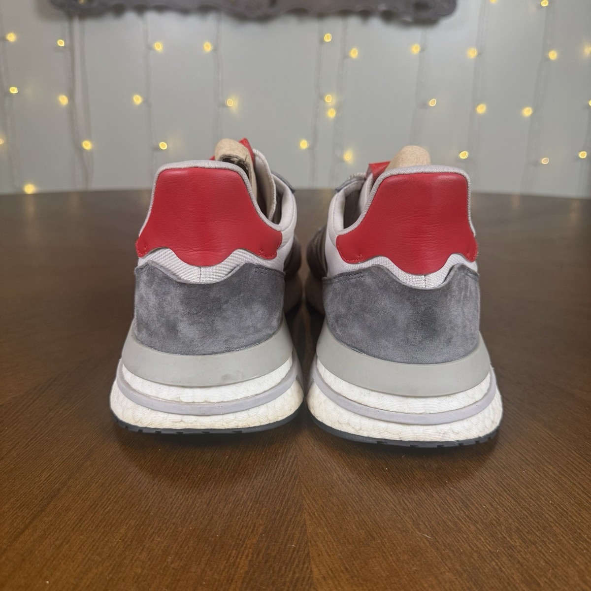 Size 12 - Adidas ZX 500 Boost Grey for sale online | eBay