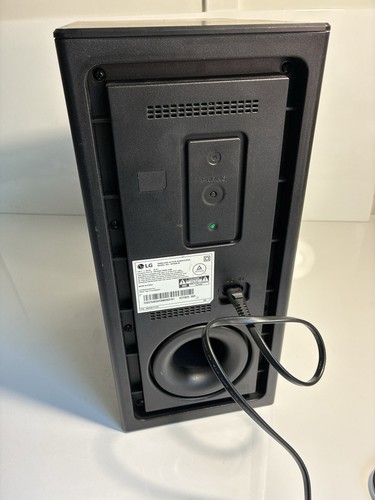 LG SPN5B-W Black Wireless 33W 110-120V/60Hz Active Subwoofer with Power Cord - Picture 8 of 15