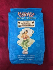 Kauai Coffee Vanilla Macadamia Nut Whole Bean Coffee 24oz BB 01/2027