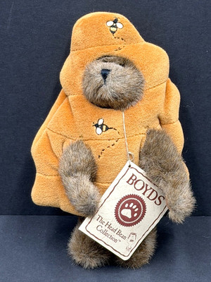 Boyds Bears Best Dressed Series H.C. Beezily Plush Bear #904117 NWT
