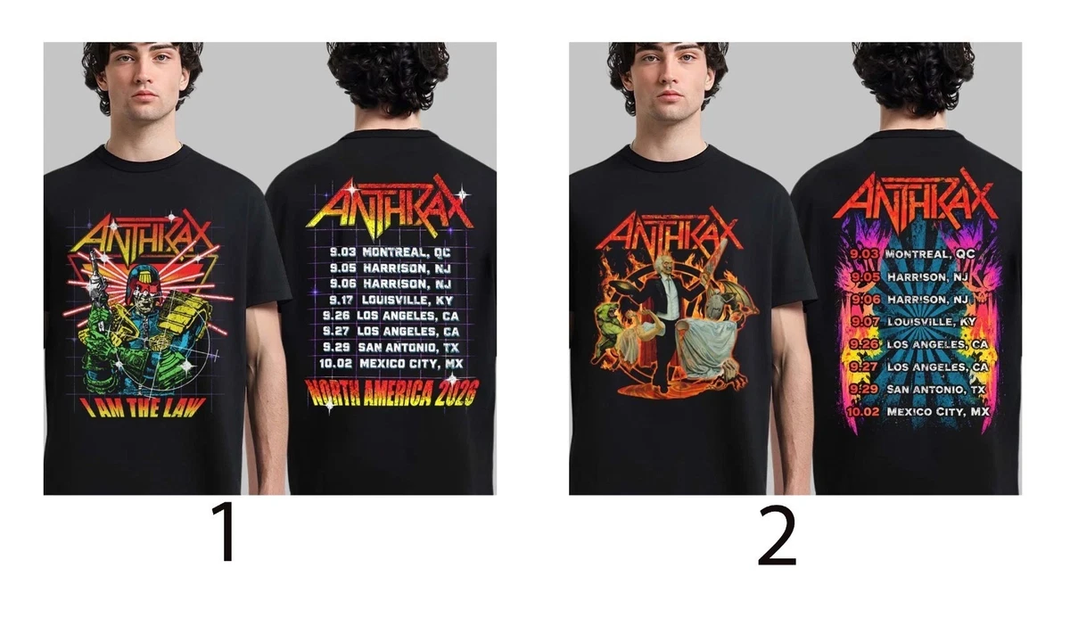 25+ Anthrax Shirt for sale | Updated Oct 2026