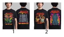Anthrax North America 2026 Tour Merch I Am The Law Cyber Judge T-Shirt