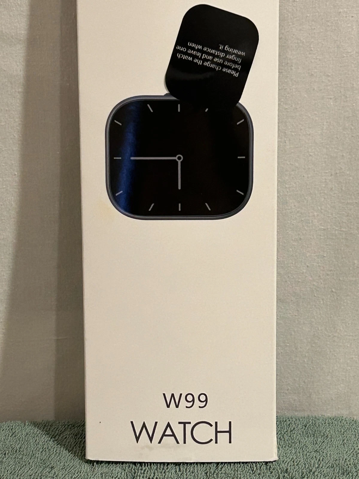 W99 Childrens Smart Fitness Tracker Watch- Black-New In Box