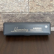 Suzuki Humming SU-21 B 21-Hole Diatonic Harmonica Silver New Unused 66z