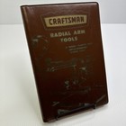 Craftsman Radial Arm Tools 1961 Sears Roebuck and Co Spiral Bound