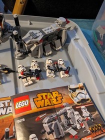 LEGO Star Wars 75078 Transport 75076 Gunship 75077 Spider Droid 75088 Commando