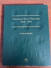 Littleton Franklin Half Dollar Series 1948-1963.  With Some Coins.