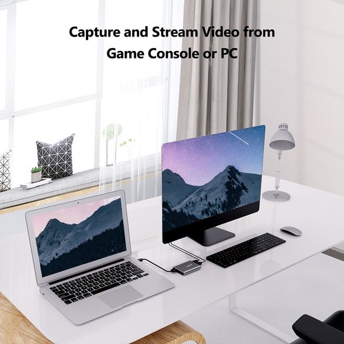 -Kompatible Video Capture Grabber-Karte 4K 60Hz Platte USB3.0 UVC YUY2 Reco4161 - Afbeelding 10 van 10