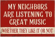 Garage Tin Metal Sign Man Cave Decor Patio Sign Outdoor Funny 8x12