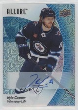 2023-24 Upper Deck Allure Blue Line Auto 10/35 Kyle Connor #53 Auto 0c56