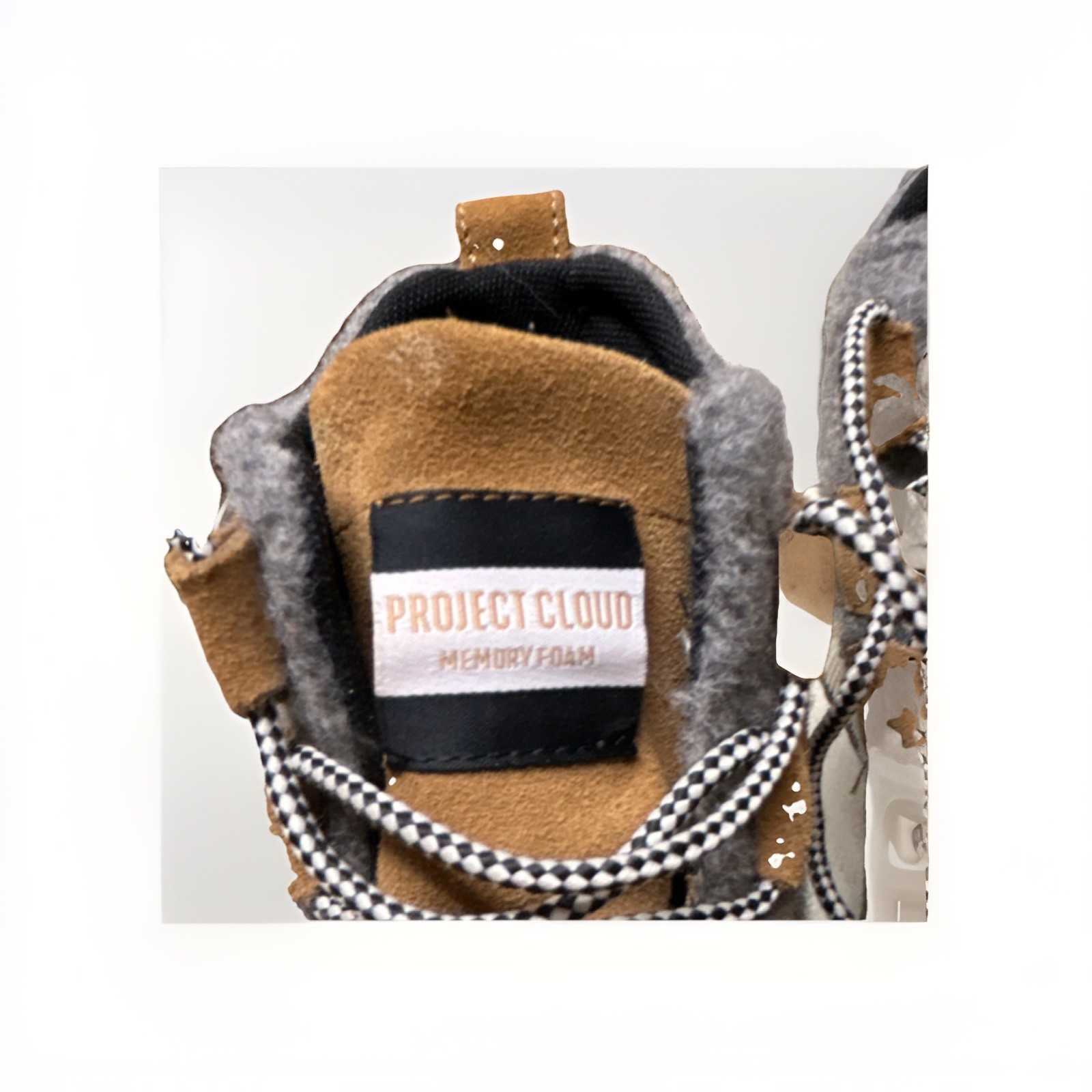 Project Cloud Memory Foam Lace-Up waterproof boot… - image 2