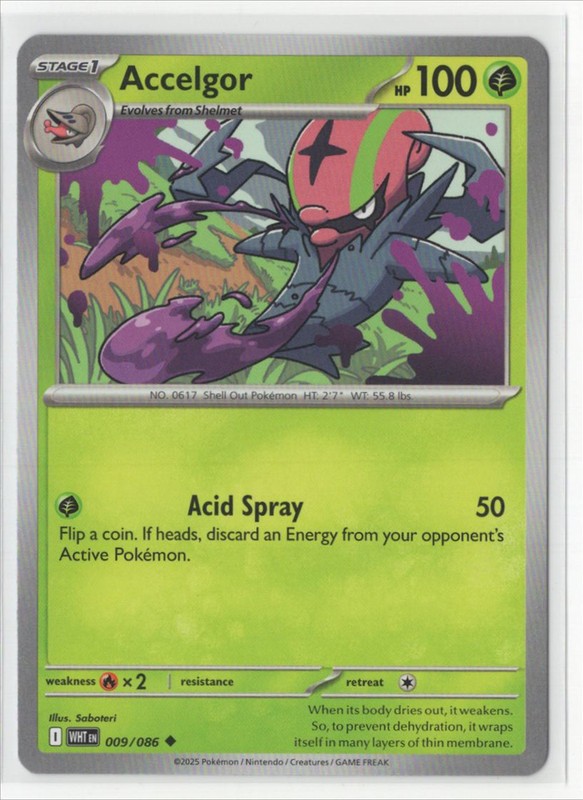 Pokemon White Flare - 009/086 Accelgor