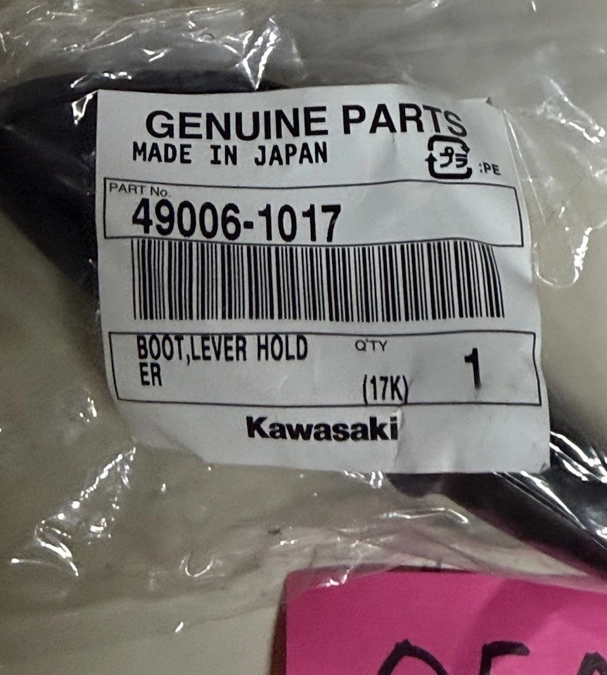 川崎 NOS 原始设备制造商 1974 - 2024 KX KLX 杠杆盖橡胶 49006-1017 KDX KD 125 250 — 第 2/4 张图片