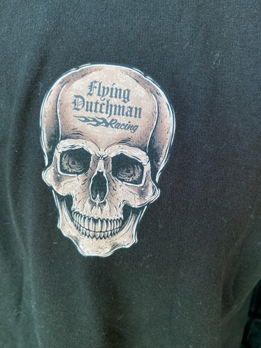 In N Out Burger Flying Dutchman Racing Long Sleeve T-Shirt Unisex Size L Skull - Picture 3 of 7