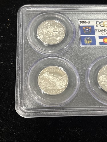2006 S Silver State Quarter Set PCGS PR69DCAM - Picture 2 of 6
