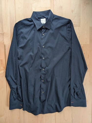 PAUL SMITH Long Sleeve Button Up - Made In Italy - Collar Size 16.5 - Excellent - 第 1/10 張圖片