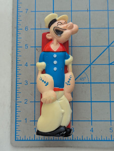 Vintage Popeye battery powered plastic  Pencil Sharpener working see video