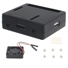Case for Raspberry Pi 3A , ABS Case with Cooling Fan Compatible with Raspberr...