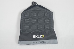 SKLZ Court Slidez Functional Core Stability Discs - Black/Gray Fitness Gym