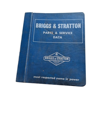 #ad #ad 1975 76 Briggs amp; Stratton Parts Service amp; Price List Data Manual $18.75
