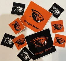 Oregon State University  - Iron On Fabric Appliques - Sports Patches