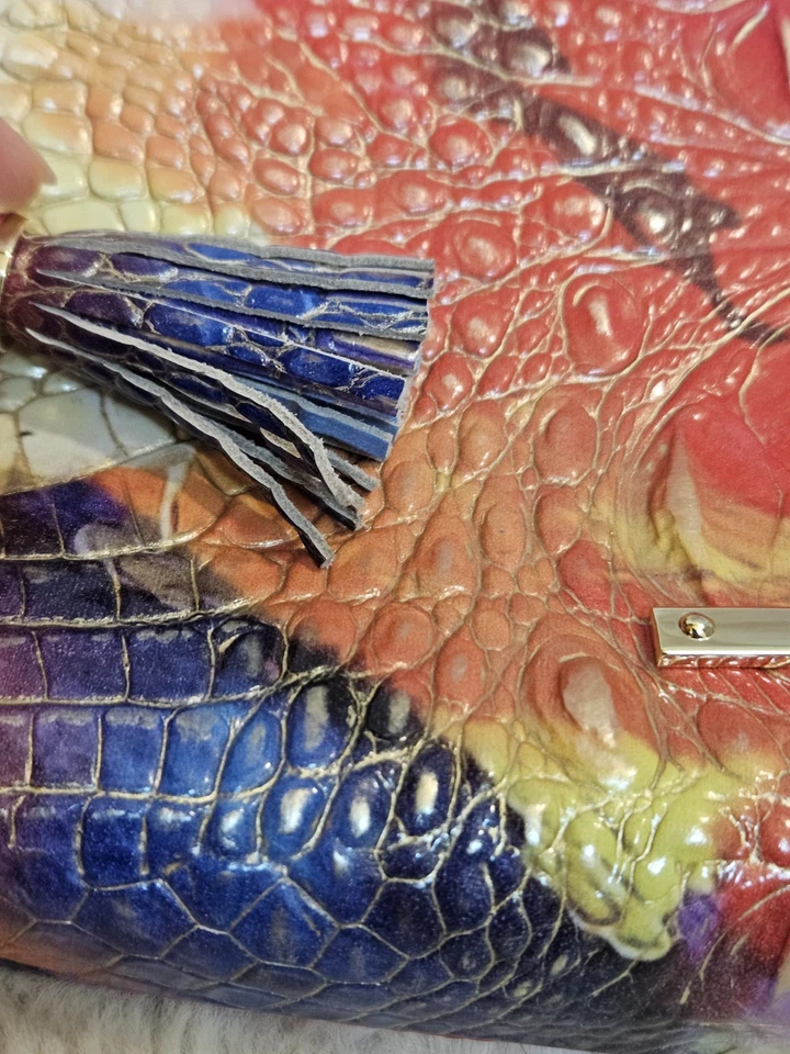 Bolso Clutch Brahmin Kayla Muñequera Melbourne Ombré Color Estilo Foto 2 de 4