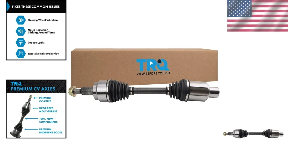 Neoprene Boot CV Axle Assembly for Dodge Ram 1500 - Reliable 4WD Replacement - Изображение 2 из 4