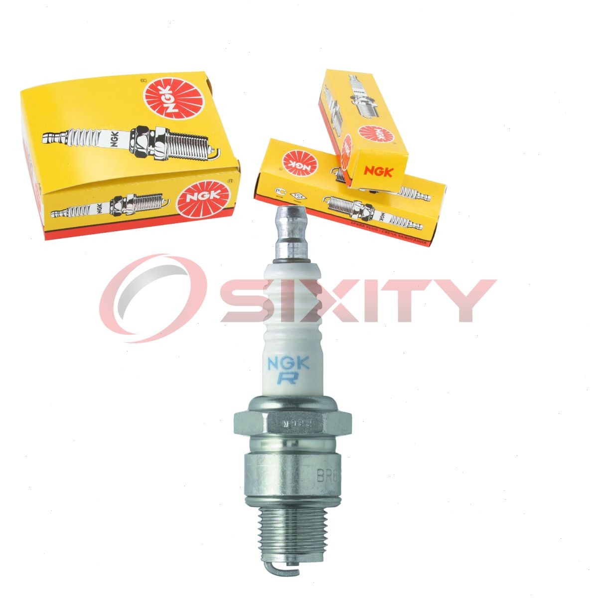 NGK 1445 BR7HS BLYB Standard Spark Plug for WR5AP WR5AC WR5A W22FSR-U W22FSR nq