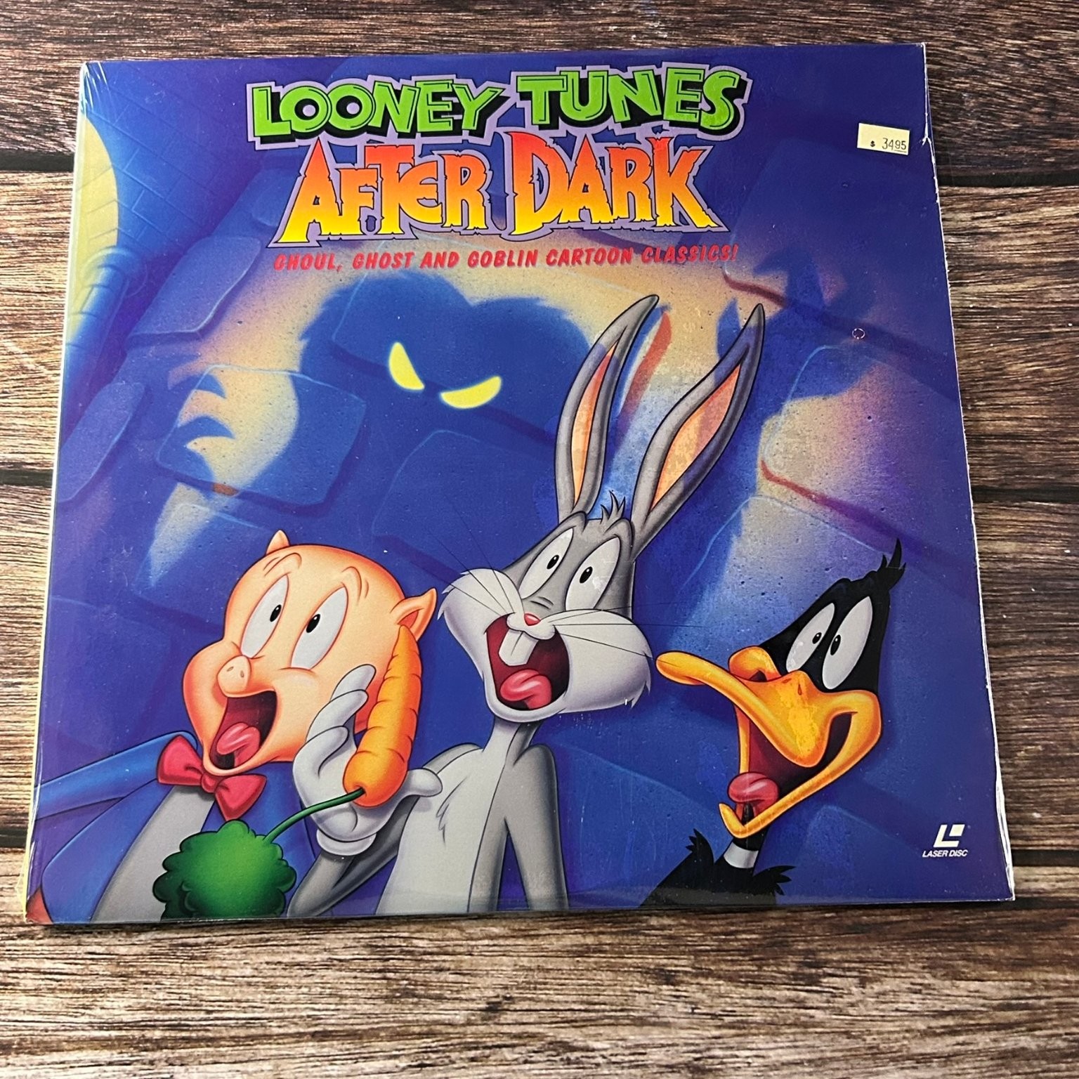 Looney Tunes After Dark LaserDisc 1993 Animated Ghoul Horror Warner NEW Sealed
