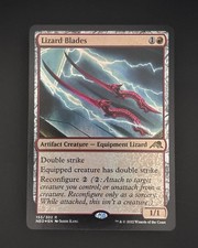 MTG Lizard Blades (Foil) - NEO - NM Condition
