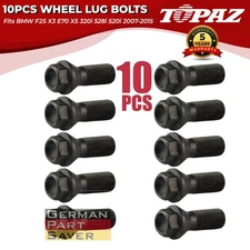 10pcs Wheel Lug Bolts fits BMW F25 X3 E70 X5 118 320 328 2007-2015 36136781151