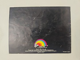 Who Framed Roger Rabbit Instruction Manual Only Nintendo NES