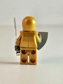 LEGO Castle Gold Knight cas415 Fantasy Era 7079 Minifigure Incomplete