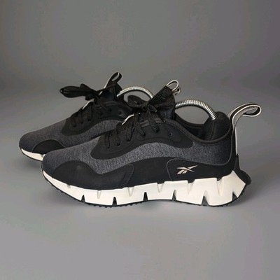 Reebok  Zig Zag Dynamica womens 8 sneaker performance running shoe black 