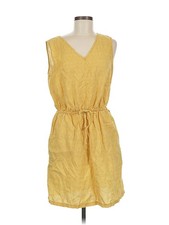 Amazon Essentials Women Yellow Casual Dress M