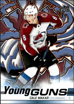 2024-25 Upper Deck Hockey Series 2 #493 Cale Makar Young Guns Renewed