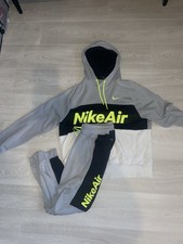 Nike Air Neon And Grey Tracksuit Size Medium