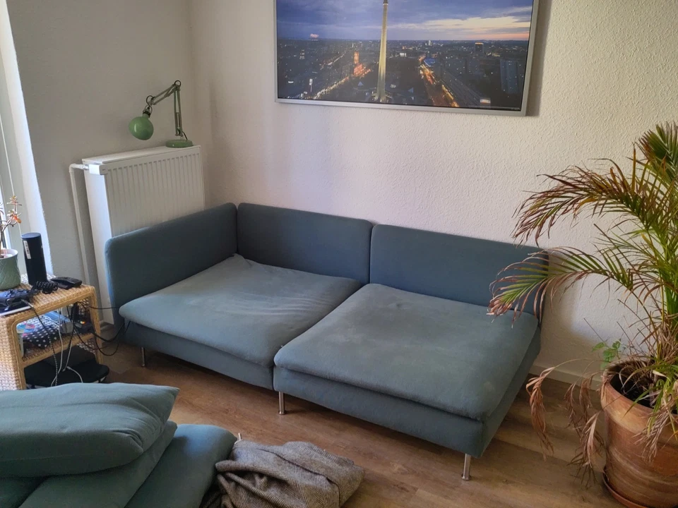 🛋️ IKEA SÖDERHAMN 3-Sitzer Sofa • Blau (Tallmyra) - Bild 2 von 4