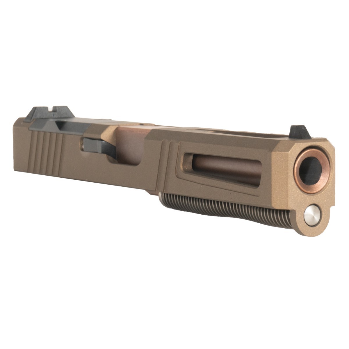 Complete Slide for G17 Gen 3 - Burnt Bronze Slide - PVD Copper
