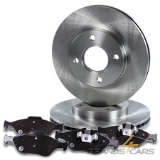 ATEC BREMSSCHEIBEN BELÜ Ø258+BREMSBELÄGE VORN FÜR FORD COURIER FUSION MAZDA 2