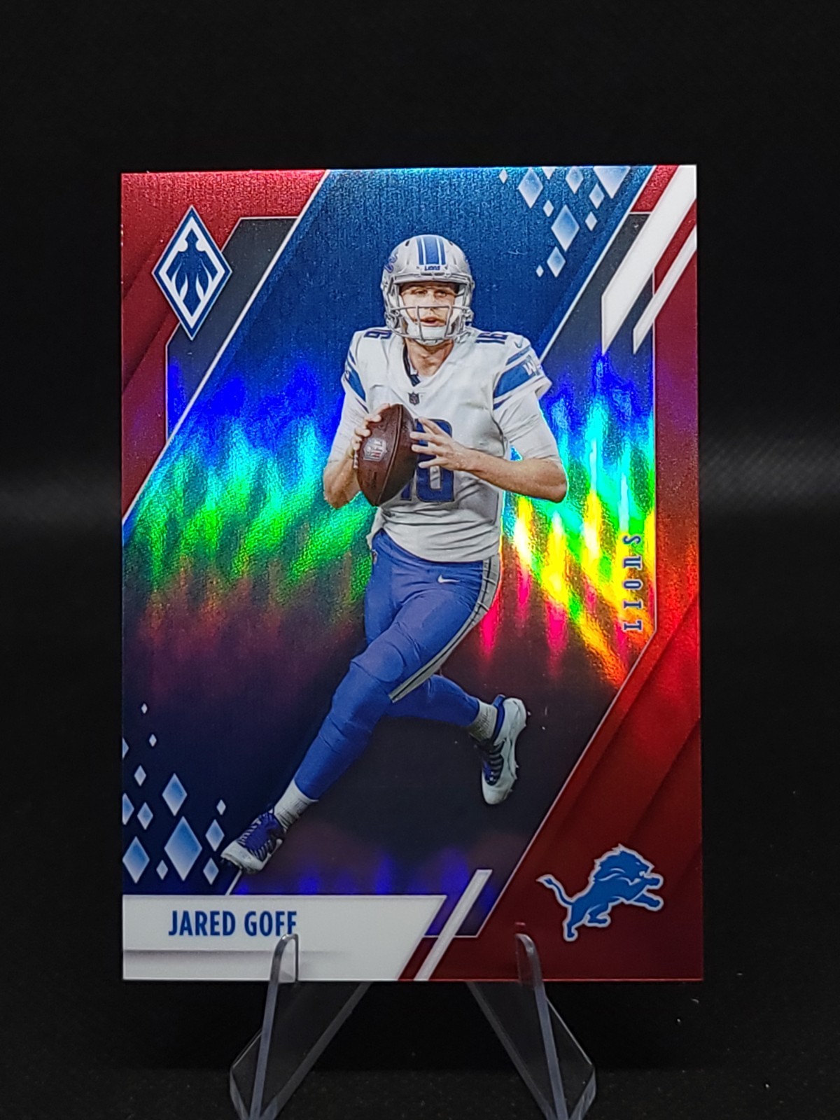 2021 Panini Phoenix - Jared Goff #36 Red /250 Detroit Lions 