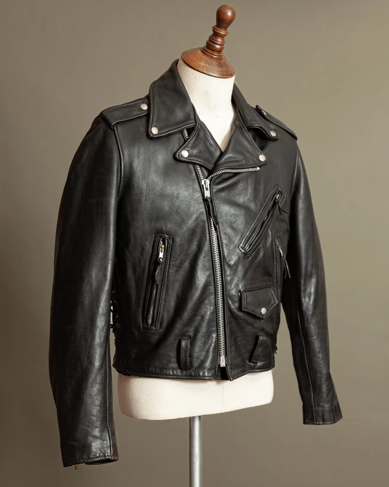 Vintage Excelled D-Pocket Biker Jacket - Image 2 of 4