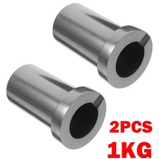 2Pcs 1KG Graphite Crucible Gold Silver Scrap Metal Melt Casting Jewelry Tools