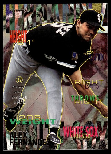 1995 Fleer #115 Alex Fernandez - Picture 1 of 2