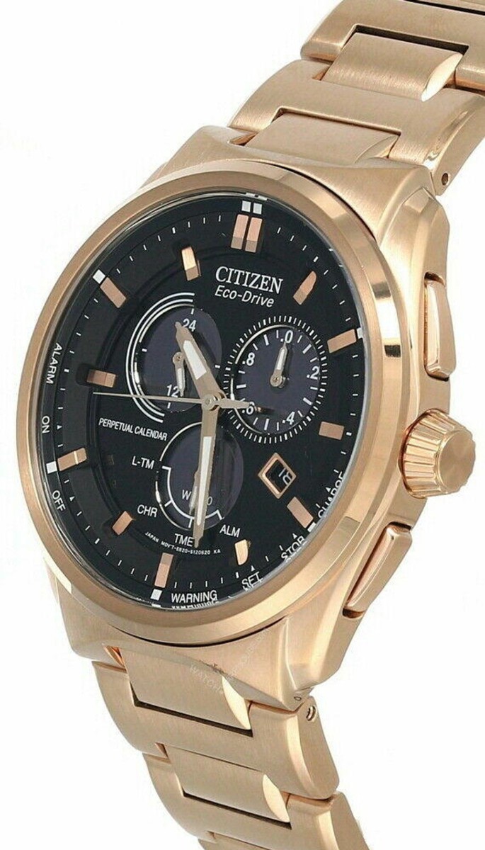 Citizen Eco-drive Men's Perpetual Calendar Chronograph 43mm Watch