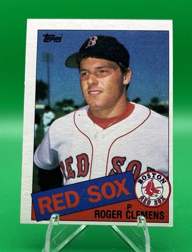 1985 Topps - Roger Clemens Card #181 (RC) Boston Red Sox Pitcher