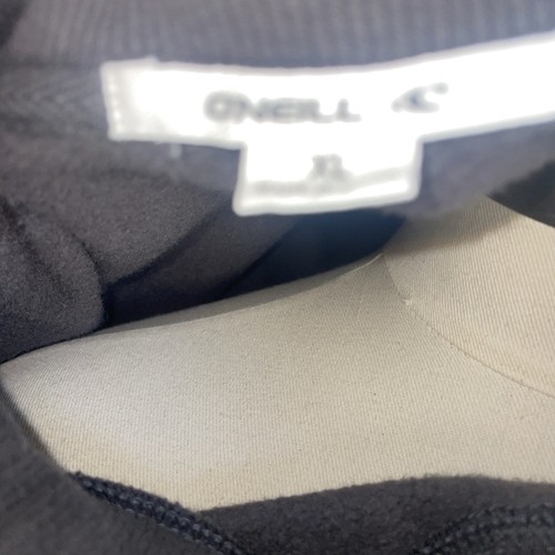 O’Neill Sweatshirt L Black Floral Wave Graphic Pullover NWT Surf Style Beach - Picture 4 of 5