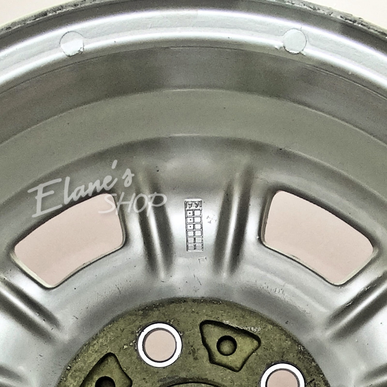1 WHEEL 5 Bolt Ferrari Cromodora 14x6.5 Used EUC Date Code 77