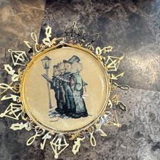 VINTAGE HUMMEL GOLD CHRISTMAS ORNAMENT - "QUARTET"